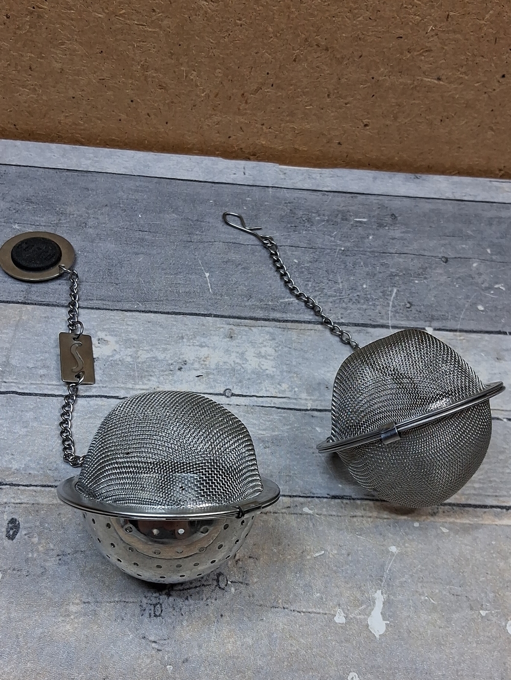 Stainless Steel Silver Tea Infuser Balls - Pack of 2